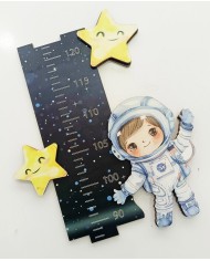 Uzay Temalı Boy Ölçer 5mm Dekota