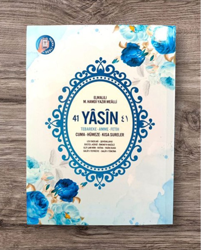 80 Sayfa Güllü Yasin Kitabı - Mavi