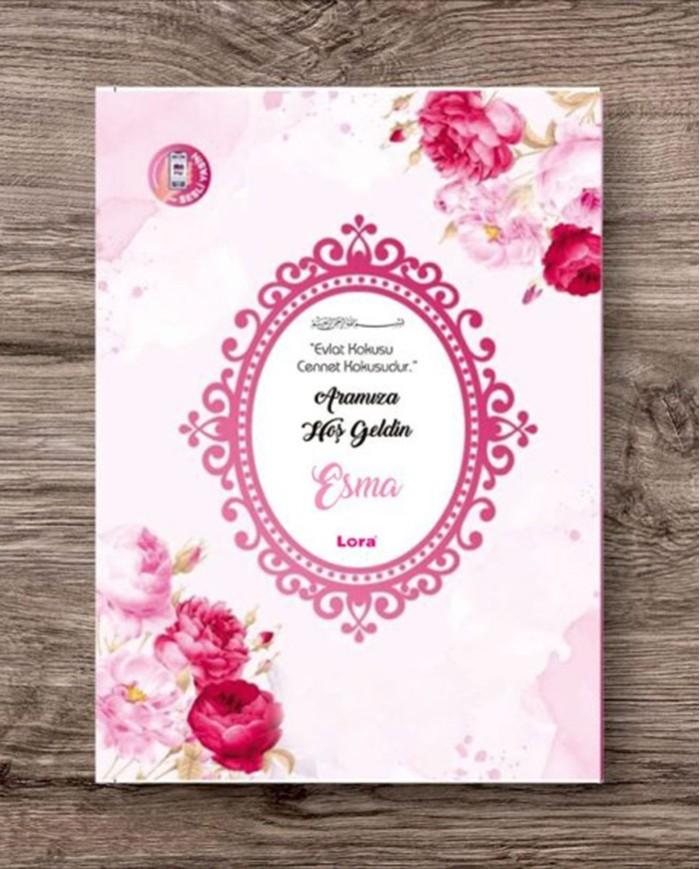 80 Sayfa Güllü Yasin Kitabı - Pembe