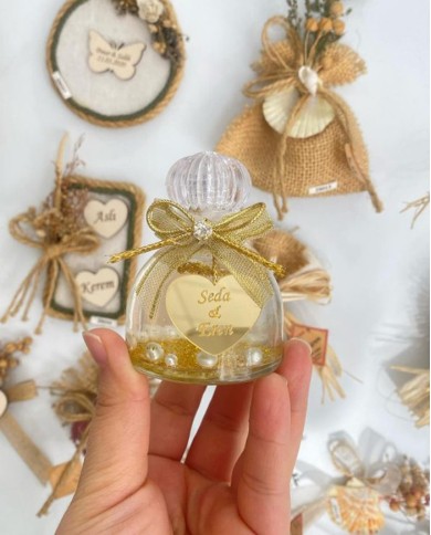 Kolonyalı Cam Şişe Nikah Şekeri