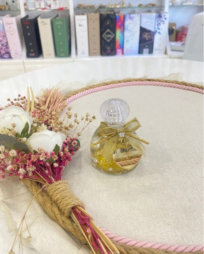 Kolonyalı Cam Şişe Nikah Şekeri