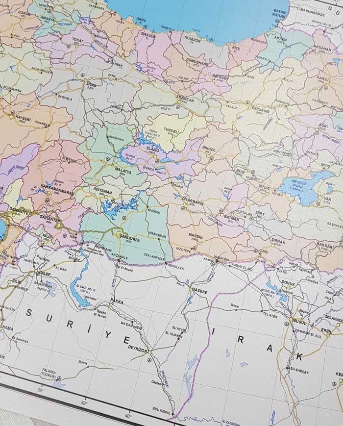 Mdf Mülki İdare Haritası