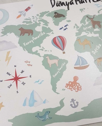 Mdf Dünya Haritası