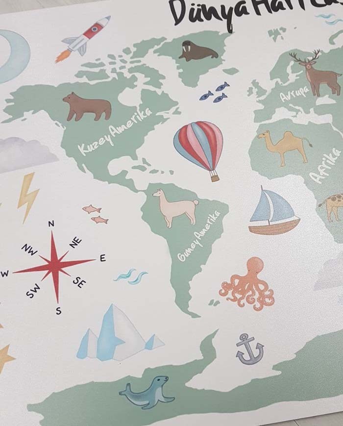 Mdf Dünya Haritası