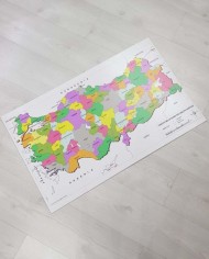 Mdf Mülki İdare Haritası – Renkli