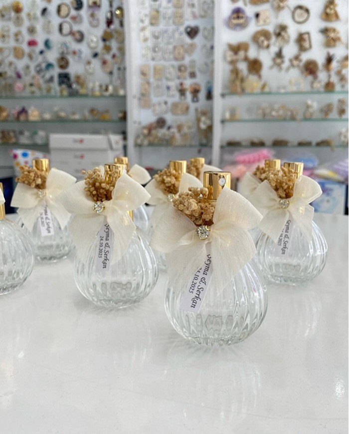 Sprey Başlıklı Lüks Koku Şişesi